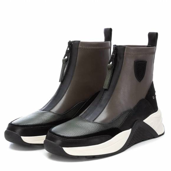 NEW XTI women's casual booties in khaki - Picture 4 of 4